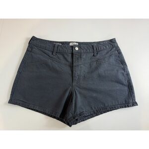 Universal Thread Women's Black Denim Vintage Midi Shorts Size 14 / 32